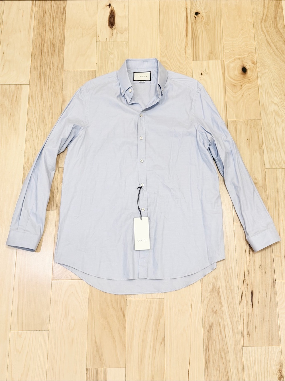 NWT Gucci Men’s Oxford Over Shirt Button Up Shirt
